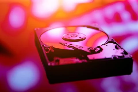 Computer HDD Hard Disk Drive Stock Photos