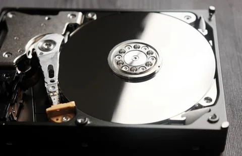 Computer HDD Hard Disk Drive. Computer Storage Memory Stock Photos