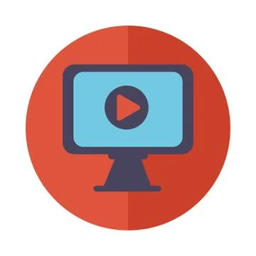Computer icon block vector design イラスト素材