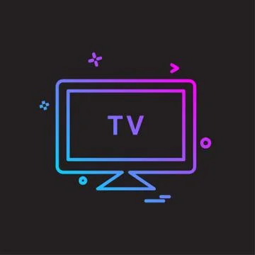 Computer icon design vector Illustrazione stock