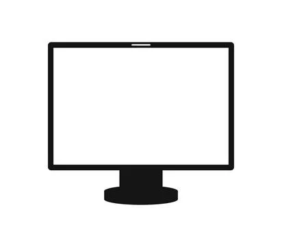Computer icon illustrated in vector on white background computer icon illu... Stock Photos