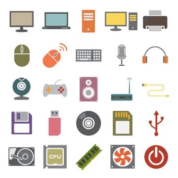 Computer icon Stock Illustration