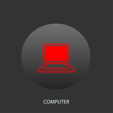 Computer icon Stock Illustration