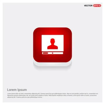 Computer Icon Illustrazione stock