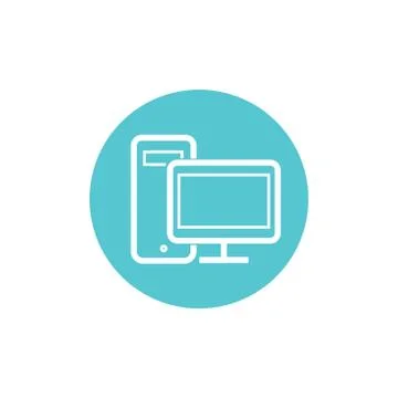 Computer Icon Stock Illustration