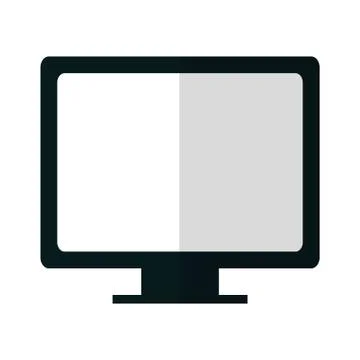 Computer icon image Stock Illustration