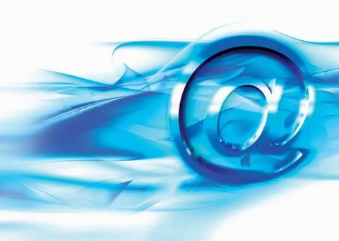 Computer icon internet art blue collage digital Stock Illustration