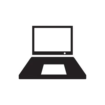 Computer icon, vector best flat icon. Illustrazione stock