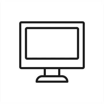 Computer icon vector design templates simple and modern Stock-Illustration