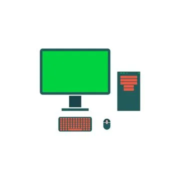 Computer Icon Vector イラスト素材