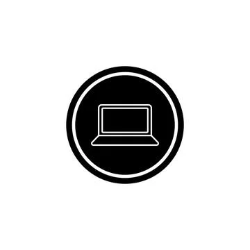 Computer icon vector 스톡 일러스트