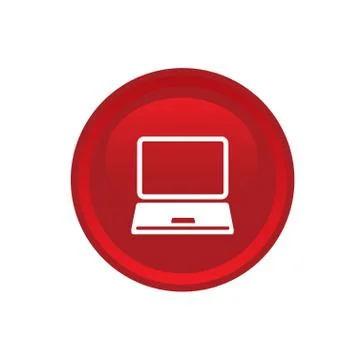 Computer icon web Stock Illustration