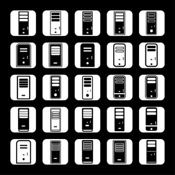 Computer icons Stock Illustration