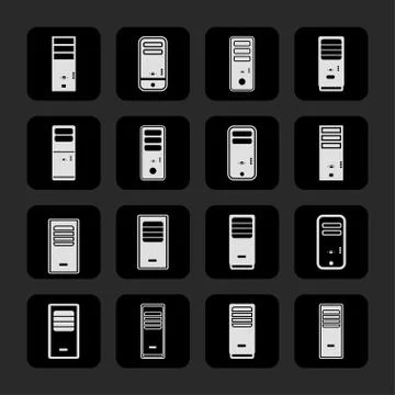 Computer icons Stock Illustration