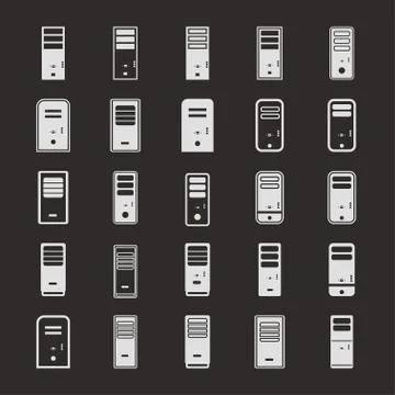 Computer icons Stock Illustration