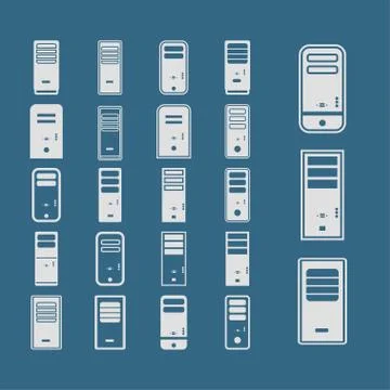 Computer icons Stock Illustration