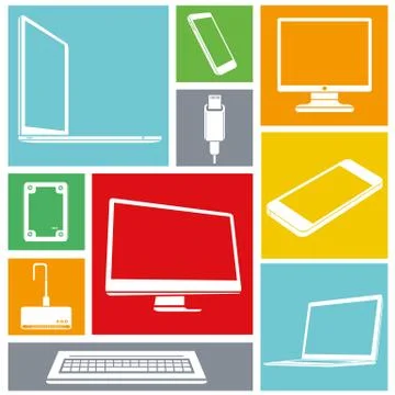 Computer icons Stock Illustration