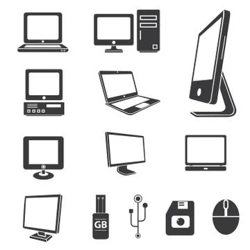 Computer icons Stock Illustration