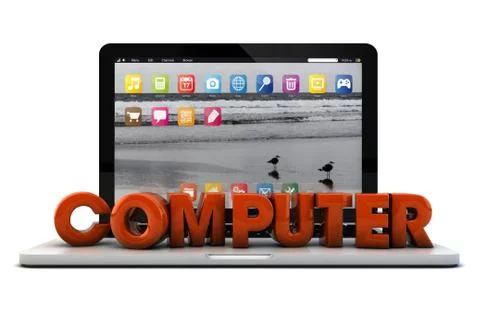 Computer Stock Illustration