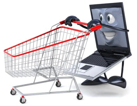 Computer Illustrazione stock