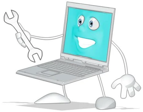 Computer Stock Illustration