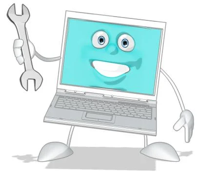 Computer Stock Illustration
