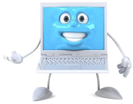 Computer Illustrazione stock