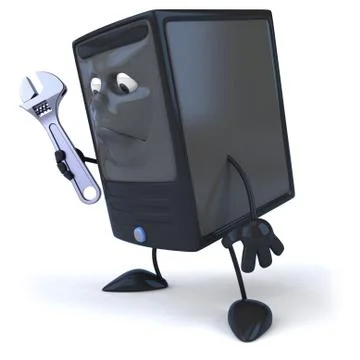 Computer Stock Illustration