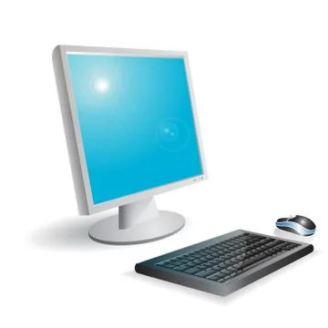 Computer Stock Illustration