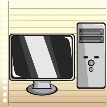 Computer Stock Illustration