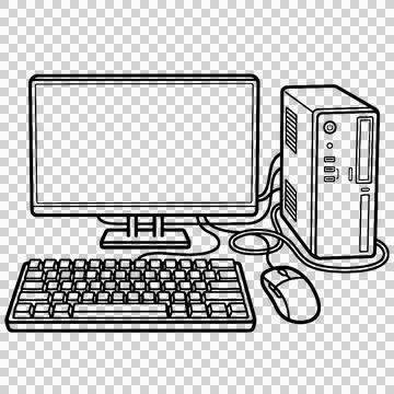 Computer Stock Illustration