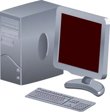 Computer illustration Stock Illustration