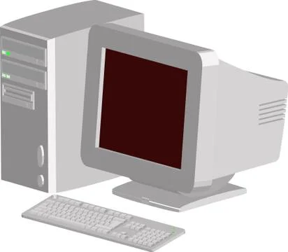 Computer illustration 스톡 일러스트
