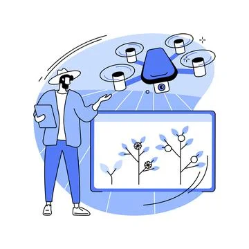 Computer imaging isolated cartoon vector illustrations. Stock Illustration