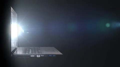 Computer infected with a virus. Cloud storage Stock Footage 71276202