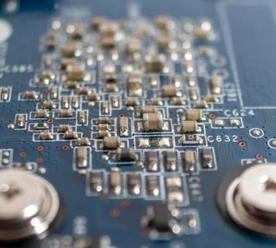 Computer integrated Circuit Board Stock Photos