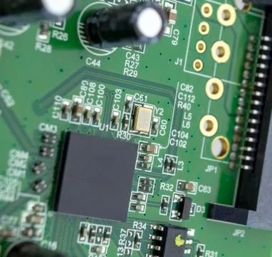 Computer integrated Circuit Board Stock Photos