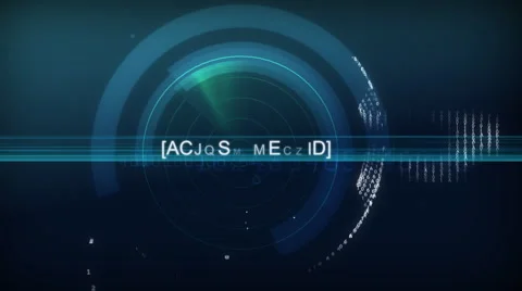 Computer interface - Access denied Stockbeeldmateriaal 1442627