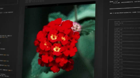 Computer interface of real neural network in action Video stock 151861053