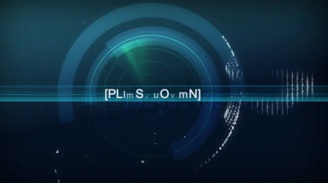 Computer interface - Successful Log In 스톡 동영상 1434578