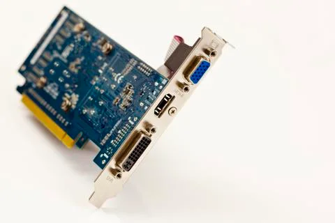 Computer Internet Graphics Card Stock Photos
