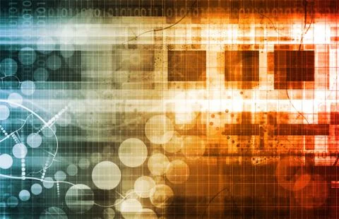 Computer Internet Network Stock Illustration