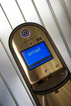 Computer internet technology terminal email pcs 스톡 사진