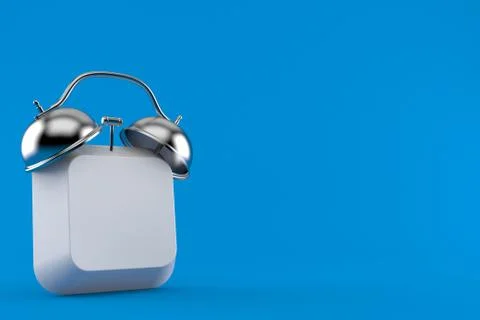 Computer key with alarm clock Stock Illustration