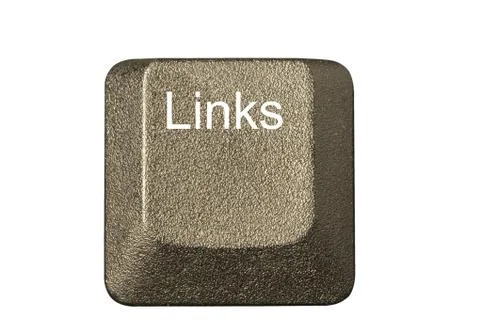 Computer key in a keyboard with letter, number and symbols Stock Photos