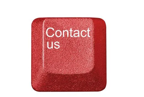 Computer key in a keyboard with letter, number and symbols Stock Photos