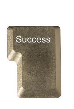 Computer key in a keyboard with letter, number and symbols Stock Photos
