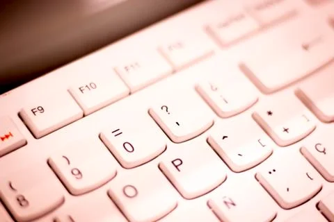 Computer keyboad keypad Stock Photos