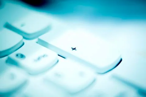 Computer keyboad keypad Stock Photos