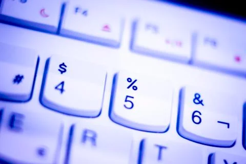 Computer keyboad keypad Stock Photos